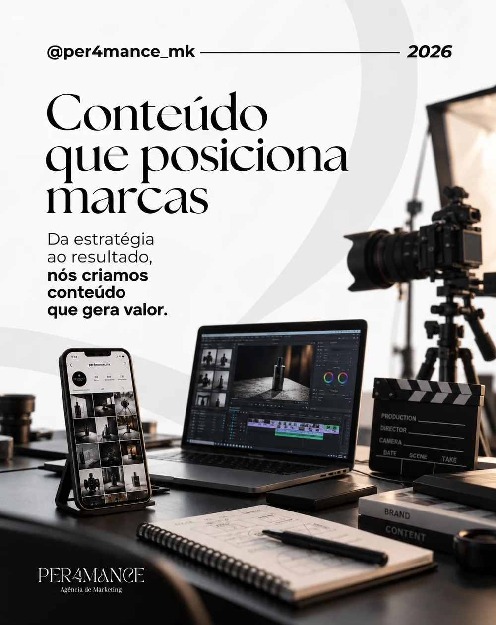 Conteúdo que posiciona marcas — da estratégia ao resultado